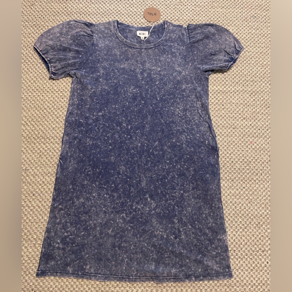 Bibi Dress Blue- Purple XL  NWT